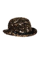 Showtime Luxe bolhoed goud-zwart Showtime Luxe bolhoed goud-zwart