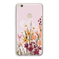 Painted wildflowers: Huawei Ascend P8 Lite (2017) Transparant Hoesje