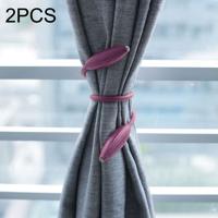 2 PC'S Fashion versieringen creatieve gordijn stropdas touw (paars) 2 PC'S Fashion versieringen creatieve gordijn stropdas touw (paars)