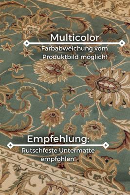 Hanse Home - Nouristan Herat Oriental Rug Harirud Mint - 80x120 cm
