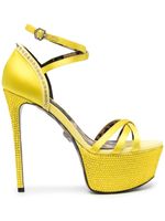 Philipp Plein sandales à plateforme à ornements - Jaune - thumbnail