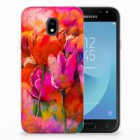 Smartphone hoesje Samsung Galaxy J3 2017 Tulips