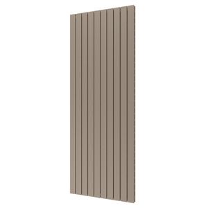 Plieger Designradiator Cavallino Retto Dubbel 2146 Watt Middenaansluiting 200x75,4 cm Zandsteen