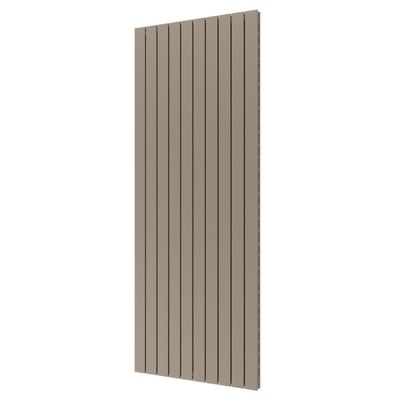 Plieger Designradiator Cavallino Retto Dubbel 2146 Watt Middenaansluiting 200x75,4 cm Zandsteen