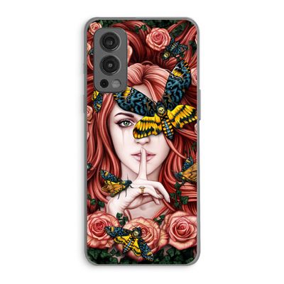 Lady Moth: OnePlus Nord 2 5G Transparant Hoesje