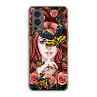 Lady Moth: OnePlus Nord 2 5G Transparant Hoesje