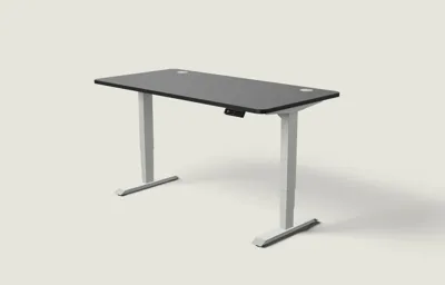 Desktronic HomePro bureau Grijs / Zwart / 160x80 cm
