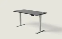 Desktronic HomePro bureau Grijs / Zwart / 160x80 cm