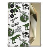Samsung Galaxy S25 Ultra Hoesje - Dinosaurus TPU Antishock Samsung Galaxy S25 Ultra Hoesje - Dinosaurus TPU Antishock
