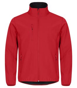 Clique 0200910 Classic Softshell Jacket - Rood - 3XL