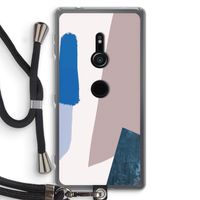 Lapis: Sony Xperia XZ2 Transparant Hoesje met koord