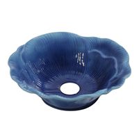 Best Design flower-blue opbouw-waskom diam: 405 mm blauw 4017010 - thumbnail