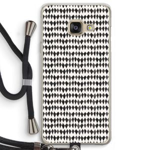Crazy shapes: Samsung Galaxy A3 (2016) Transparant Hoesje met koord