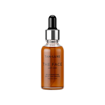 Tan-Luxe The Face Anti-Age Rejuvenating Self-Tan Drops Serum Medium/Dark 30ml
