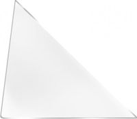 Q-CONNECT corner pocket, zelfklevend, ft 10 x 10 cm, pak van 10 stuks
