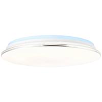 Brilliant G97046/15 Edna LED-plafondlamp LED 32 W Wit, Chroom