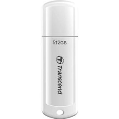 Transcend JetFlash 700/730 USB flash drive 512 GB USB Type-A 3.2 Gen 1 (3.1 Gen 1) Zwart, Wit