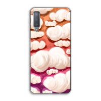 Katoen Wolken: Samsung Galaxy A7 (2018) Transparant Hoesje
