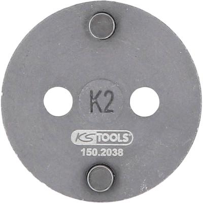KS Tools 150.2038 Remzuigergereedschap adapter #K2, Ø 45 mm