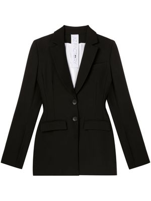 AZ FACTORY blazer Simone à simple boutonnage - Noir