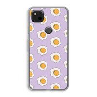 Bacon to my eggs #1: Google Pixel 4a Transparant Hoesje