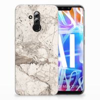 Huawei Mate 20 Lite TPU Siliconen Hoesje Marmer Beige - thumbnail