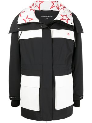 Perfect Moment veste de ski bicolore - Noir