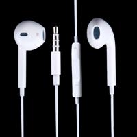 3.5mm koptelefoon met Wired controle en microfoon voor de iPad iPhone Galaxy Huawei Xiaomi LG HTC en andere slimme Phones(White)
