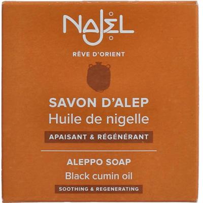 Najel Aleppo zeep nigella olie zwarte komijn Najel Aleppo zeep nigella olie zwarte komijn