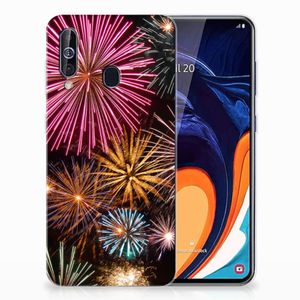 Samsung Galaxy A60 Silicone Back Cover Vuurwerk