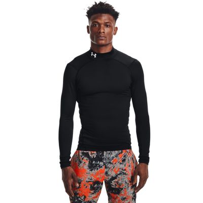 Under Armour Cold Gear Armour Compressieshirt Zwart