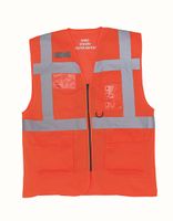 YOKO YK820 High Vis Top Cool Open Mesh Executive Waistcoat