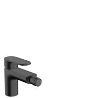 Hansgrohe Vernis Blend ééngreeps bidetkraan met PopUp trekwaste (metaal), mat zwart
