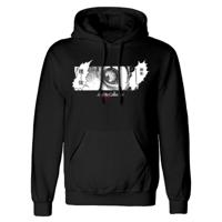 Unisex Hoodie Junji Ito Shock Zwart - Maat: L