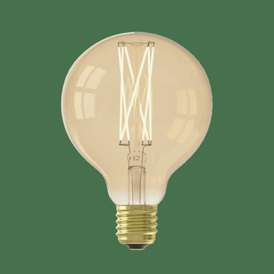 Circle Filament4,5W - E27 - GLB95 - Led - Long Filament Gold - 1101002800