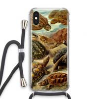 Haeckel Chelonia: iPhone X Transparant Hoesje met koord