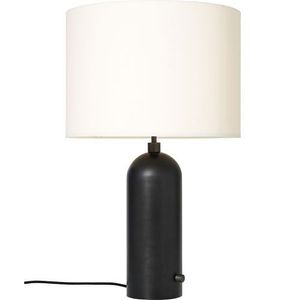 Gubi Gravity Large Tafellamp - Zwart marmer & Wit