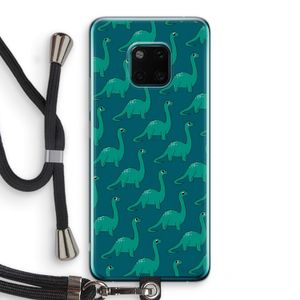 Diplodocus: Huawei Mate 20 Pro Transparant Hoesje met koord