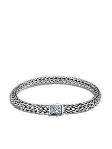 John Hardy petit bracelet Classic Chain 6.5 mm à design réversible - Argent