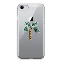 Palmboom: iPhone 8 Transparant Hoesje