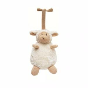 Happy Horse muziek knuffel schaap - 17 cm - pluche - kraamcadeau - muziekdoos