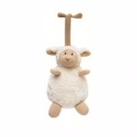 Happy Horse muziek knuffel schaap - 17 cm - pluche - kraamcadeau - muziekdoos