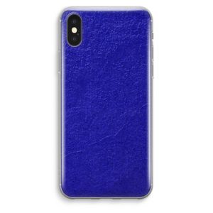 Majorelle Blue: iPhone XS Max Transparant Hoesje