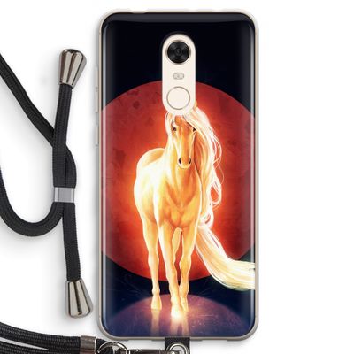 Last Unicorn: Xiaomi Redmi 5 Transparant Hoesje met koord