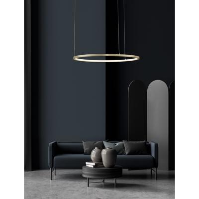 Lyora Ronde hanglampTarquin goud Ø 60cm - 9345602