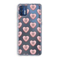 Chicks before dicks: Motorola Moto G9 Plus Transparant Hoesje