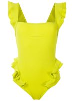 Clube Bossa maillot de bain Barbette volanté - Jaune