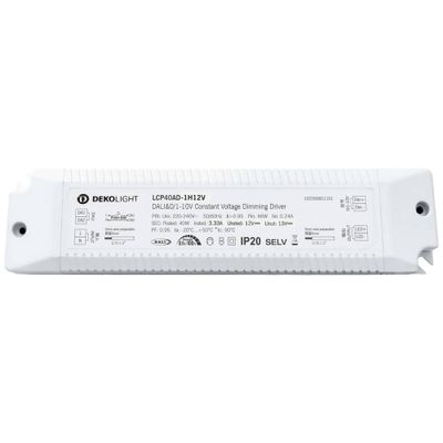 Deko Light BASIC, DIM, CV, LCP LED-transformator Constante spanning 0 mA - 3.40 A 12 V/DC Dimbaar 1 stuk(s)