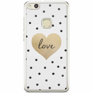 Huawei P10 Lite siliconen hoesje - Love dots