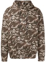 Mostly Heard Rarely Seen hoodie à motif camouflage en jacquard - Vert